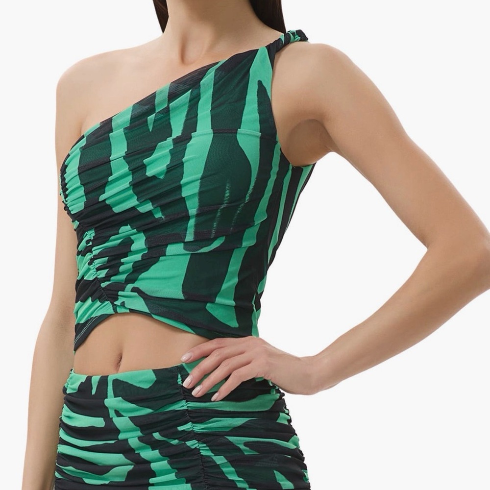 AFRM Zakia Crop Top